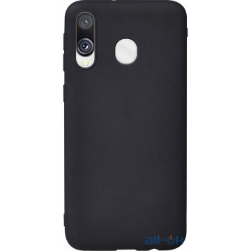 Чохол-накладка TOTO 1mm Matt TPU Case Samsung Galaxy A40s/M30 Black