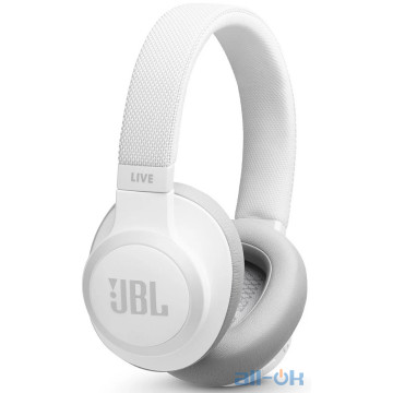 Навушники з мікрофоном JBL Live 650BTNC White LIVE650BTNCWHT UA UCRF