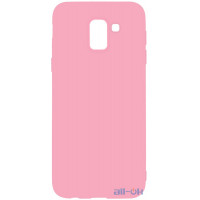 Чохол-накладка TOTO 1mm Matt TPU Case Samsung Galaxy J6 2018 Pink