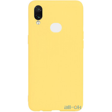 Чохол-накладка TOTO 1mm Matt TPU Case Samsung Galaxy M10s Yellow