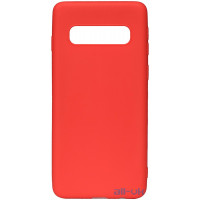 Чохол-накладка TOTO 1mm Matt TPU Case Samsung Galaxy S10 Plus Red