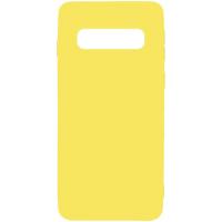 Чохол-накладка TOTO 1mm Matt TPU Case Samsung Galaxy S10 Plus Yellow
