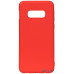 Чохол-накладка TOTO 1mm Matt TPU Case Samsung Galaxy S10e Red — інтернет магазин All-Ok. фото 1