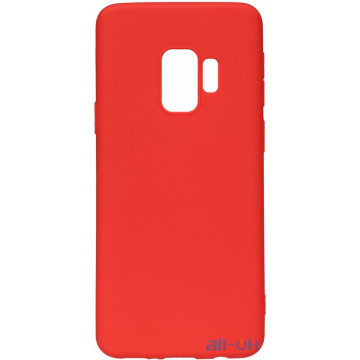 Чохол-накладка TOTO 1mm Matt TPU Case Samsung Galaxy S9 Red