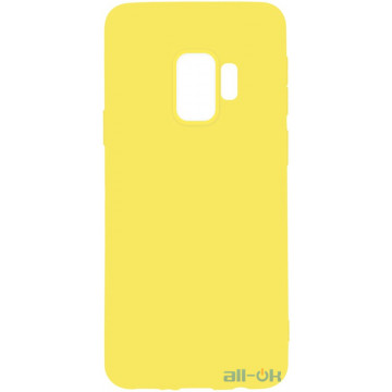 Чохол-накладка TOTO 1mm Matt TPU Case Samsung Galaxy S9 Yellow