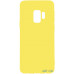 Чохол-накладка TOTO 1mm Matt TPU Case Samsung Galaxy S9 Yellow — інтернет магазин All-Ok. фото 1