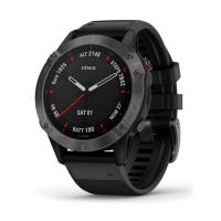 Спортивний годинник Garmin Fenix 6 Sapphire Carbon Gray DLC with Black Band (010-02158-10)