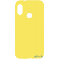 Чохол-накладка TOTO 1mm Matt TPU Case Xiaomi Redmi 6 Pro Yellow