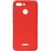Чохол-накладка TOTO 1mm Matt TPU Case Xiaomi Redmi 6 Red — інтернет магазин All-Ok. фото 1