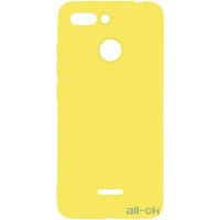 Чохол-накладка TOTO 1mm Matt TPU Case Xiaomi Redmi 6 Yellow