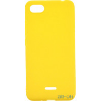 Чохол-накладка TOTO 1mm Matt TPU Case Xiaomi Redmi 6A Yellow