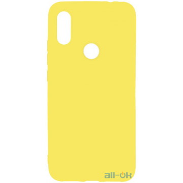 Чохол-накладка TOTO 1mm Matt TPU Case Xiaomi Redmi 7 Yellow