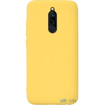 Чохол-накладка TOTO 1mm Matt TPU Case Xiaomi Redmi 8 Yellow