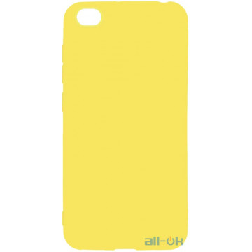 Чохол-накладка TOTO 1mm Matt TPU Case Xiaomi Redmi Go Yellow