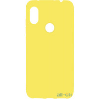 Чохол-накладка TOTO 1mm Matt TPU Case Xiaomi Redmi Note 6 Pro Yellow