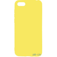 Чохол-накладка TOTO 1mm Matt TPU Case Huawei Y5 2018 Yellow