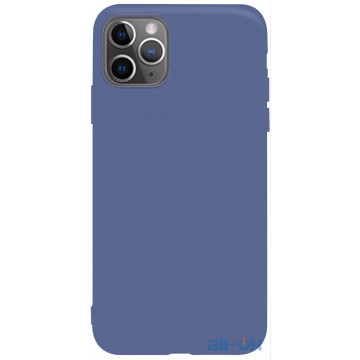 Чохол-накладка TOTO 1mm Matt TPU Case Apple iPhone 11 Pro Max Navy Blue