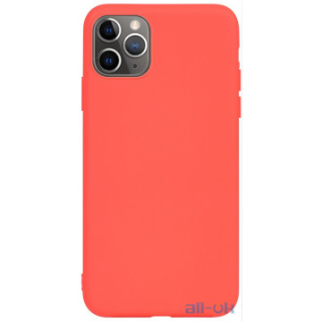 Чохол-накладка TOTO 1mm Matt TPU Case Apple iPhone 11 Pro Red