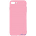 Чохол-накладка TOTO 1mm Matt TPU Case Apple iPhone 7 Plus/8 Plus Pink — інтернет магазин All-Ok. фото 1