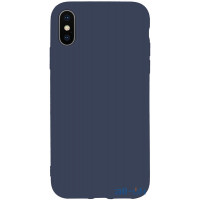 Чохол-накладка TOTO 1mm Matt TPU Case Apple iPhone X/XS Navy Blue
