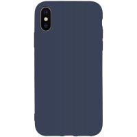 Чохол-накладка TOTO 1mm Matt TPU Case Apple iPhone X/XS Navy Blue