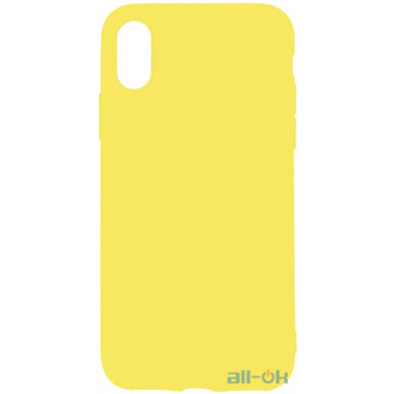 Чохол-накладка TOTO 1mm Matt TPU Case Apple iPhone XR Yellow