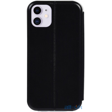 Чохол-накладка TOTO Book Rounded Leather Case Apple iPhone 11 Black