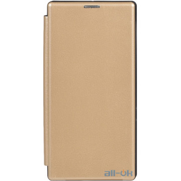 Чохол-книжка TOTO Book Rounded Leather Case Samsung Galaxy Note 10 Gold