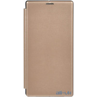 Чохол-книжка OTO Book Rounded Leather Case Samsung Galaxy Note 10 Plus Gold