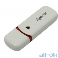 Флешка Apacer 32 GB AH333 White (AP32GAH333W-1)
