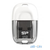 Флешка Silicon Power 32 GB Touch T09 White (SP032GBUF2T09V1W)