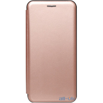 Чохол-книжка TOTO Book Rounded Leather Case Huawei P Smart Plus 2019 Rose Gold
