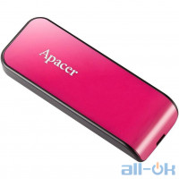 Флешка Apacer 64 GB AH334 Pink USB 2.0 (AP64GAH334P-1)