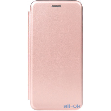 Чохол-книжка TOTO Book Rounded Leather Case Huawei P30 Lite Rose Gold
