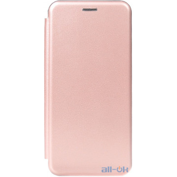 Чохол-книжка TOTO Book Rounded Leather Case Huawei Y5 2018 Rose Gold