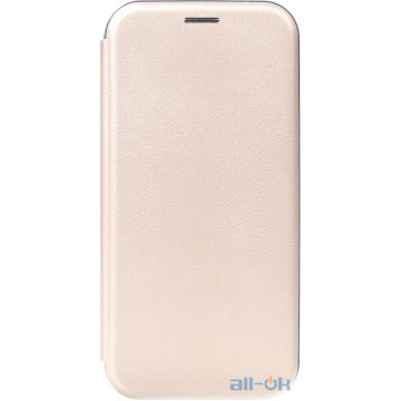 Чохол-книжка TOTO Book Rounded Leather Case Huawei Y5 2019 Gold