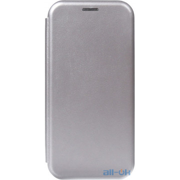 Чохол-книжка TOTO Book Rounded Leather Case Huawei Y5 2019 Gray
