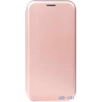 Чохол-книжка TOTO Book Rounded Leather Case Huawei Y5 2019 Rose Gold
