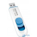 Флешка ADATA 32 GB C008 White/Blue — інтернет магазин All-Ok. фото 2