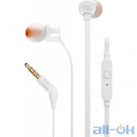Навушники  JBL T110 White UA UCRF
