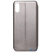 Чохол-книжка TOTO Book Rounded Leather Case Apple iPhone XS Max Gray — інтернет магазин All-Ok. фото 2