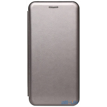 Чохол-книжка TOTO Book Rounded Leather Case Apple iPhone XS Max Gray