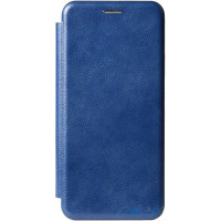 Чохол-книжка TOTO Book Rounded Leather Case Apple iPhone XS Max Navy Blue