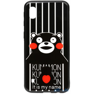Чохол-накладка TOTO Cartoon Print Glass Case Samsung Galaxy A10 Kumamon