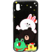 Чохол-накладка TOTO Cartoon Print Glass Case Samsung Galaxy A10 Line friends all about — інтернет магазин All-Ok. фото 1