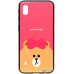 Чохол-накладка TOTO Cartoon Print Glass Case Samsung Galaxy A10 Line friends Brown — інтернет магазин All-Ok. фото 1