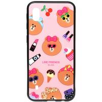 Чохол-накладка TOTO Cartoon Print Glass Case Samsung Galaxy A10 Line friends Linc