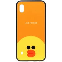 Чохол-накладка TOTO Cartoon Print Glass Case Samsung Galaxy A10 Line friends Sally