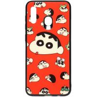 Чохол-накладка TOTO Cartoon Print Glass Case Samsung Galaxy A20/A30 A monkey