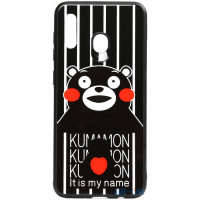 Чохол-накладка TOTO Cartoon Print Glass Case Samsung Galaxy A20/A30 Kumamon